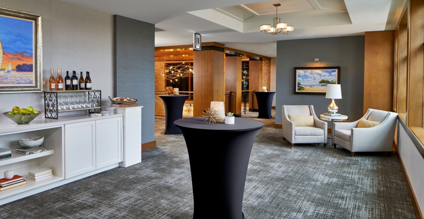 Hotel Landing Boardroom Pre-Function Space