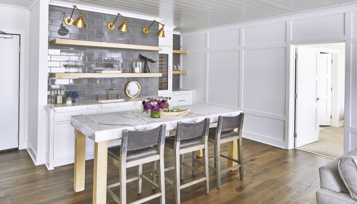 presidential suite kitchen area