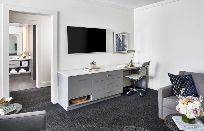 supreme suite living room