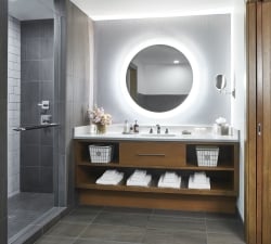 luxury suite bathroom