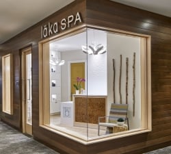 laka spa front entrance