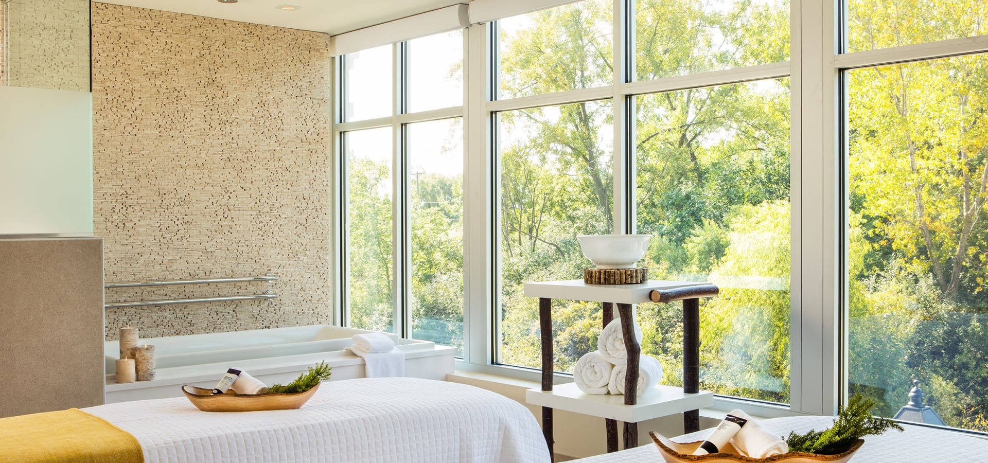 spa at hotel landing