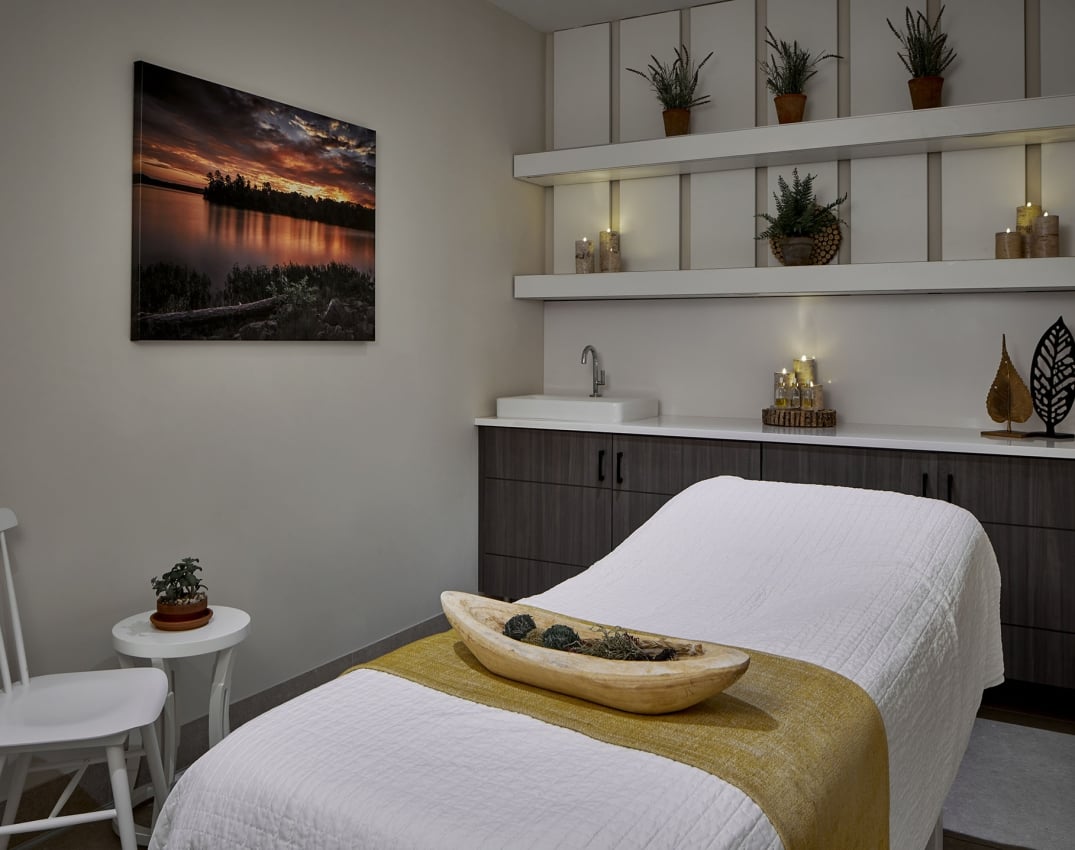spa treatment room at hotel landing