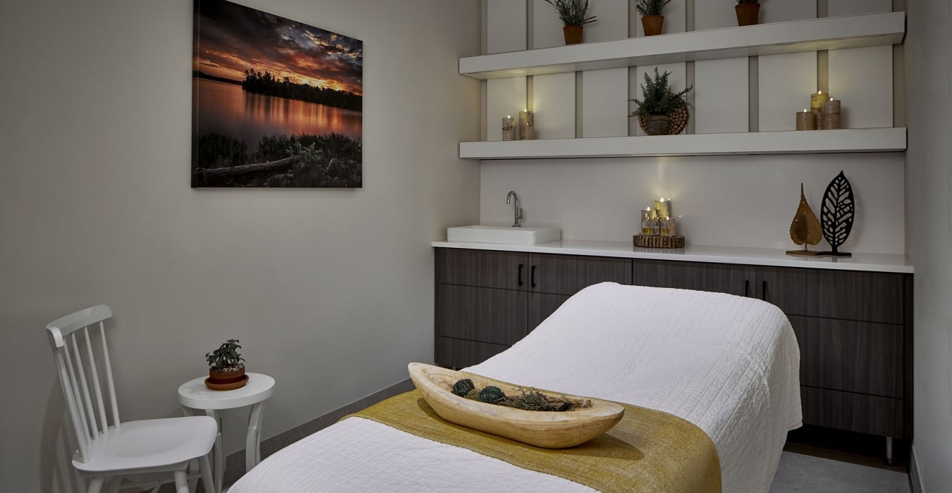 spa treatment room at hotel landing