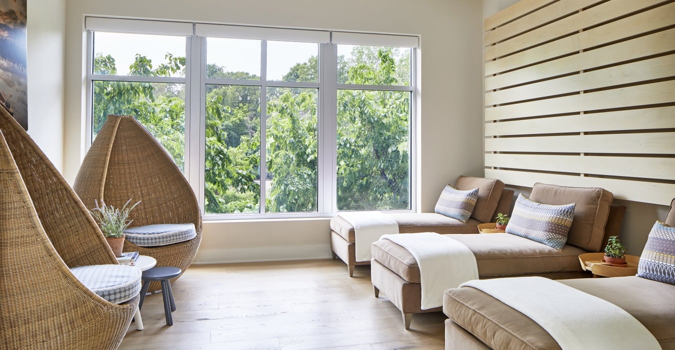 Relaxation room at Läka Spa