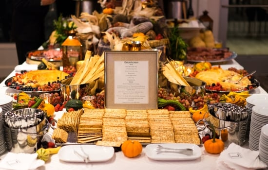 Thanksgiving buffet at ninetwentyfive