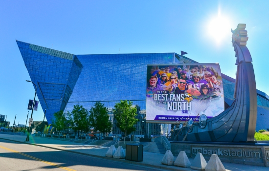 U.S. Bank Stadium in Minneapolis, MN