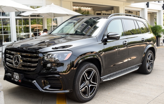 Explore Wayzata with complimentary local transportation in our Mercedes SUV