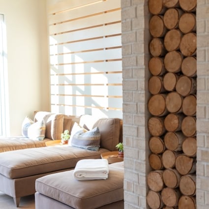 Läka Spa treatment room at The Hotel Landing