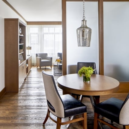 Luxury guestroom suite at The Hotel Landing
